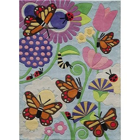 Butterfly 4' x 6' Rug